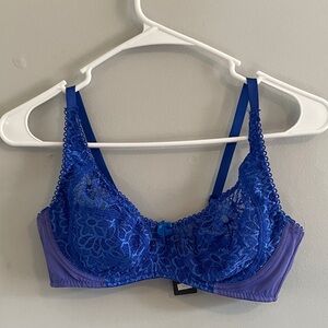 NWT Elegant Blue Lace Bra